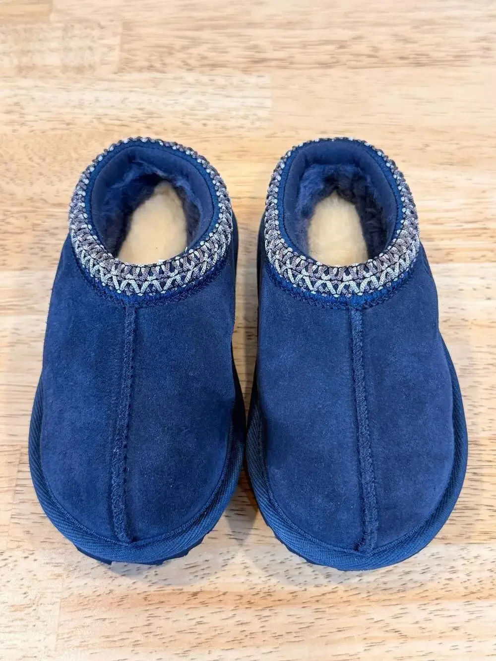 UGG Toddlers Tasman II Slippers New Navy 1019066T Size 8